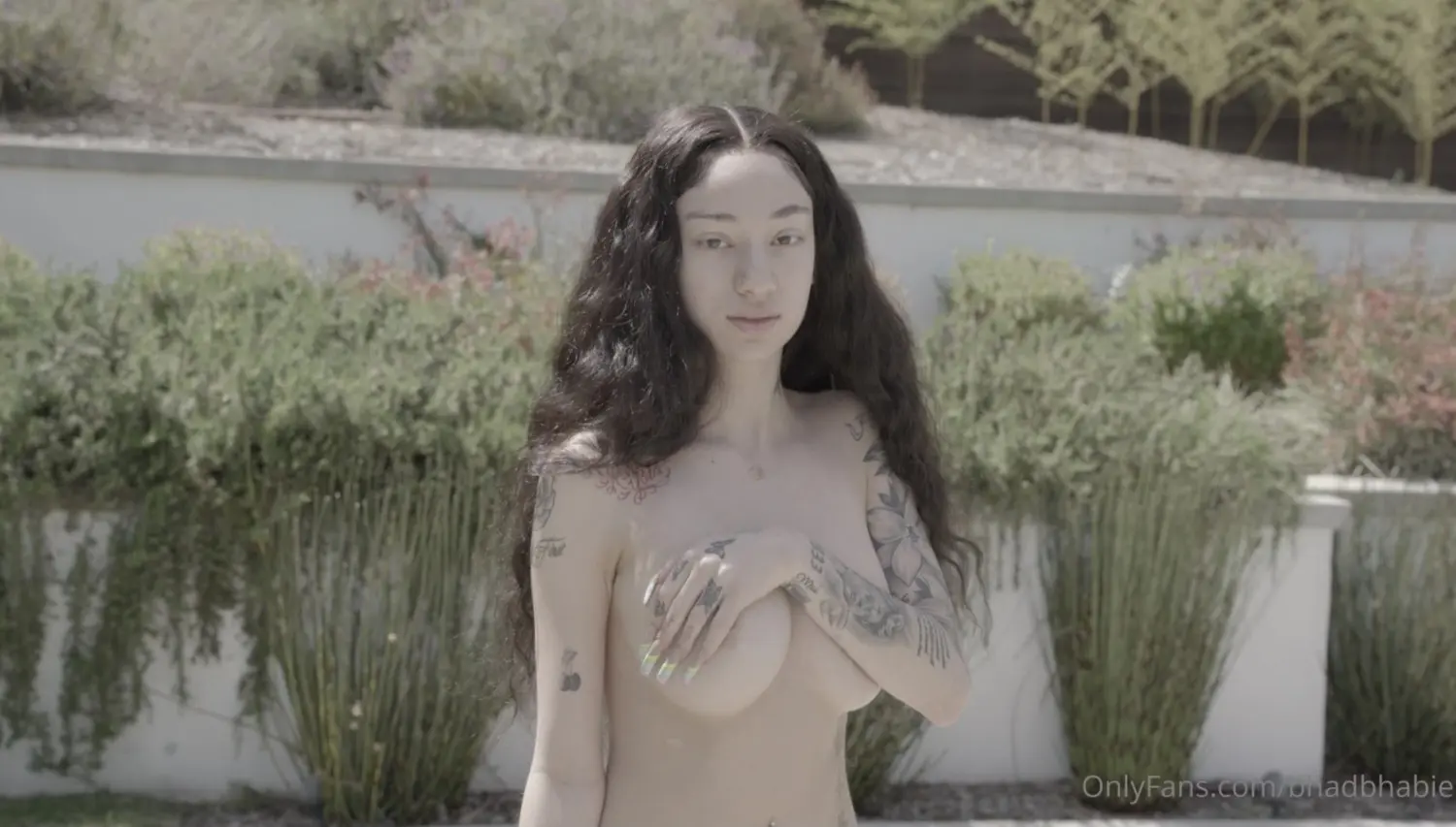BhadBhabie Topless PPV Paid DM Big Tets Tease Video