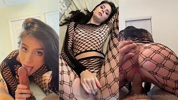 Catkitty212 Nude follando en Fishnets Porn Video