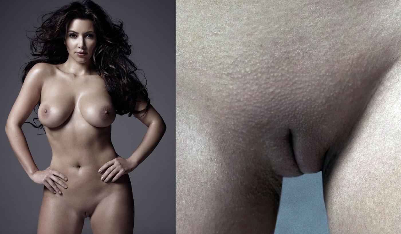 Kim Kardashian Nudes Body Paint Sexy Naked Fotos
