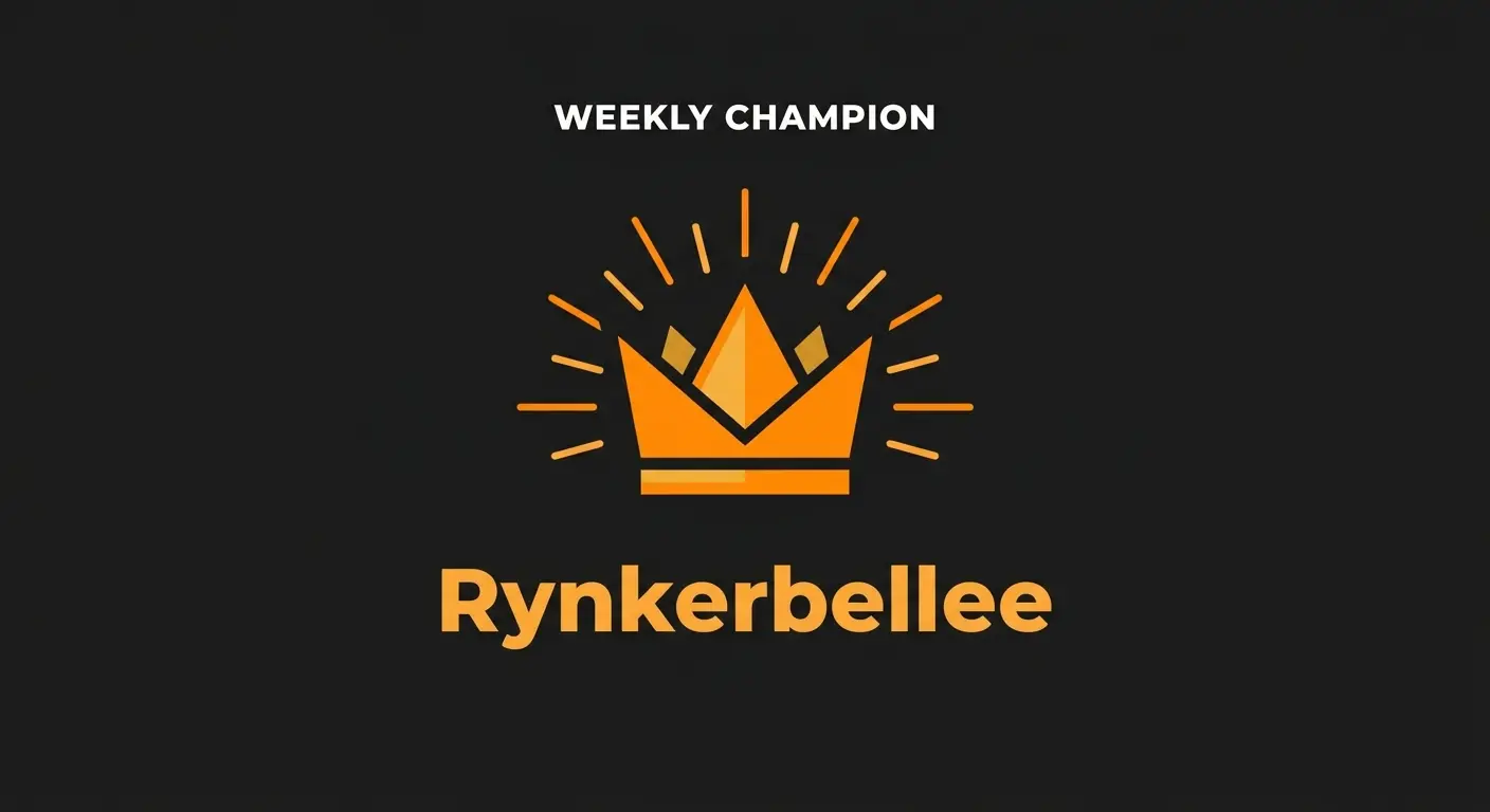 Rynkerbellee toma la corona — Semana 37 Recaptación del Torneo